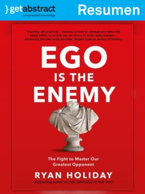 cover image of El ego es el enemigo (resumen)
